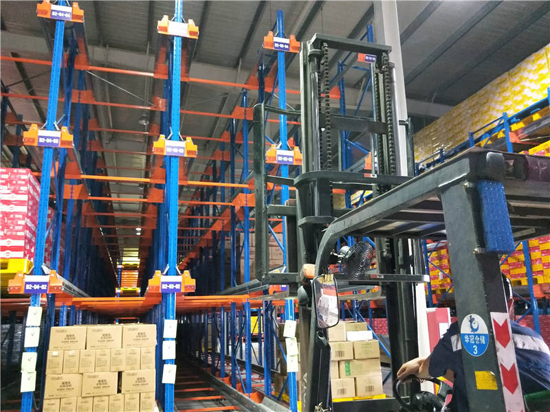 安徽食品倉庫穿梭式貨架