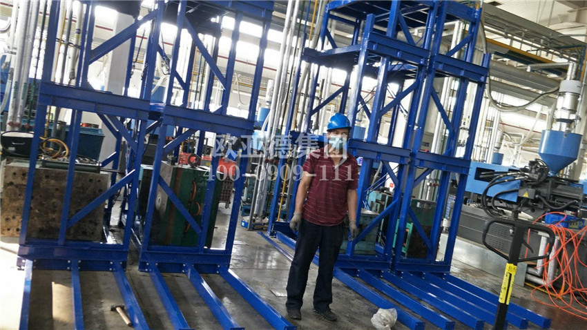 湖北金牛管業(yè)模具貨架項目完工